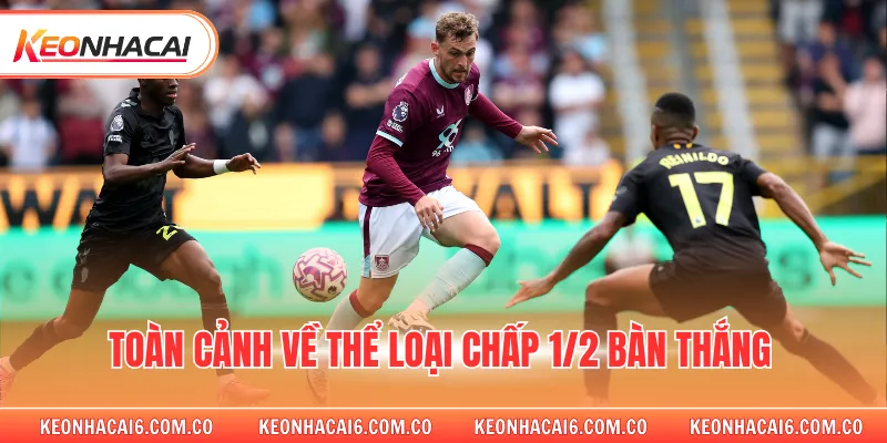 Toàn cảnh về thể loại chấp 1/2 bàn thắng 